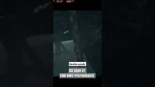 RX 5500 XT COD MWII PERFORMANSI #callofdutymodernwarfare2 #shorts