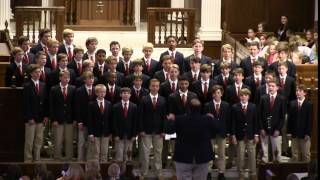 St. Christopher's 7th and 8th Gr Choir - Vive La Compagnie - Traditional Song, arr. John Leavitt