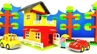 Строим из Lego Duplo, Lego Duplo Peppa Pig Lego House Building Toys - Лего Дупло дом Свинки Пеппы