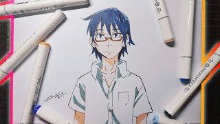 Drawing Satoru Fujinuma - Erased/Boku Dake Ga Inai Machi