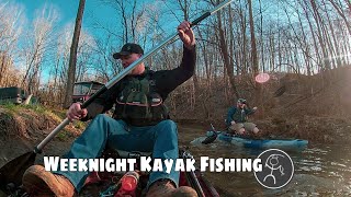 Weeknight Kayak Fishing