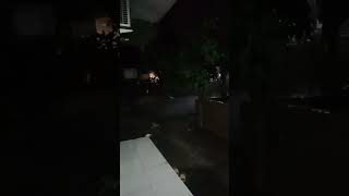 Hujan lebat mengguyur pondok gede dan sekitarnya pas Maghrib, tgl 14/10/2024