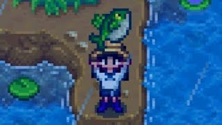 Catching the Legend (on stardew valley mobile)