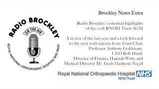 Brockley News Extra 2018 RNOH Trust AGM