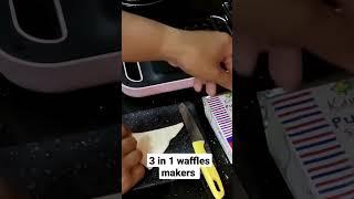 viral waffle maker 3 in 1..