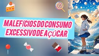 malefícios do consumo excessivo de açúcar 