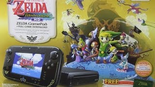 Wii U console Windwaker HD Deluxe Bundle - Unboxing