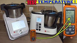 MONSIEUR CUISINE CONNECT et MONSIEUR CUISINE PLUS - Contrôle des températures