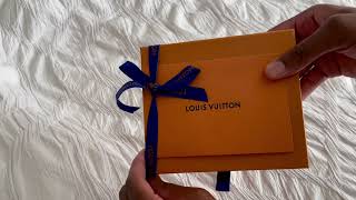 Louis Vuitton Unboxing-ENVELOPE BUSINESS CARD HOLDER