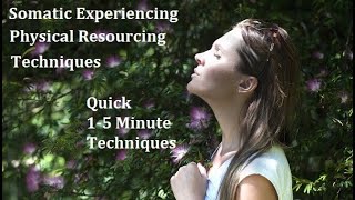 Physical Resourcing Techniques in Somatic Experiencing: Calm the Nervous System