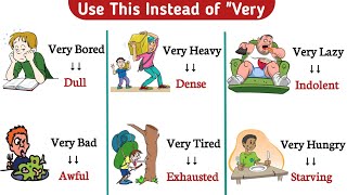 Learn Advance Words Instead Of "Very | English Vocabularies With Pictures