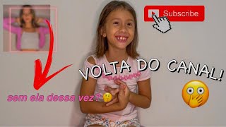 VOLTEI COM O CANAL! venha entender tudo😱