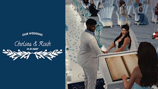 The Wedding of Chelsea & Rosh in Second Life