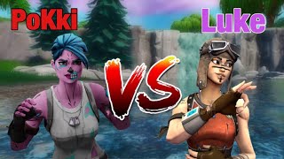 《PoKki VS Luke》 We Enjoy The Game!!!