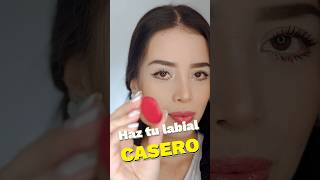 Haz labial casero 😱 #belleza #trucosdebelleza #tips #trucos #viral