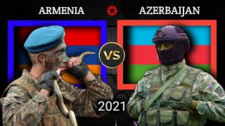 Armenia vs Azerbaijan military power comparison 2021