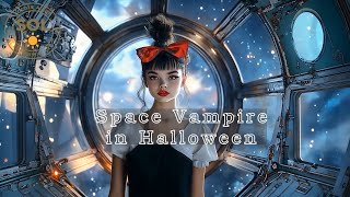 Sexy Space Vampire in Halloween - AI film