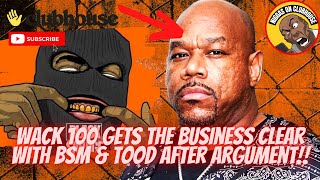 Wack 100 Gets Business Clear With BSM After Tood Spins The Block On Him & His Girl‼️🤣💨🔥