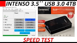 Intenso Memory Center 4TB USB 3.0  Speed Test