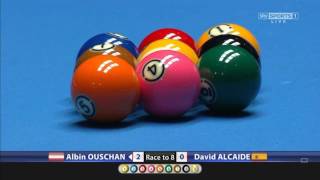 Albin Ouschan vs David Alcaide, World Pool Masters 2017 (SF)