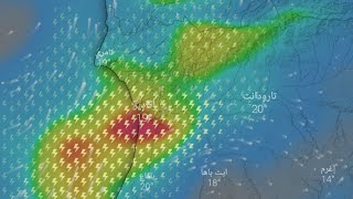 الله يلطف بنا: تراكم أمطار ما بين 60 و 140 ملم في هذه المناطق : حالة الطقس بالمغرب