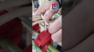 Install tap changer on transformer body