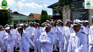 YEL YEL FULL POWER TARUNA BERSAMA TENAGA PENDIDIK DAN KEPALA SEKOLAH, SMK NEGERI 2 SUBANG