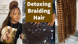 Detoxing+Cleaning Braiding/Twisting hair | A MUST if you plan to wear protective styles