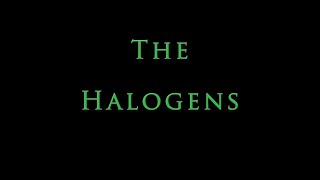 THE HALOGENS