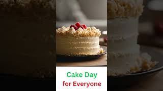 On November 26th, National Cake Day