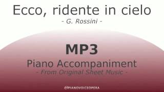 Ecco, ridente in cielo Piano Accompaniment