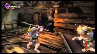 God of War Ascension   Chap 22 The Ribs of Apollo Two Satyr Generals, Wrath of Zeus HD Combat PS3