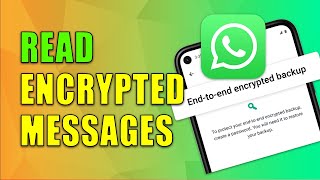 How to Read Encrypted Whatsapp Messages (2024)