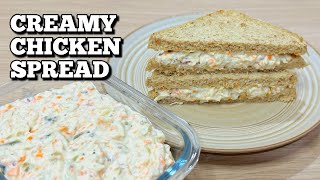 CREAMY CHICKEN SPREAD | HUNGRY MOM COOKING