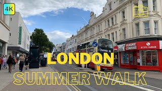 London evening Walk 4K |London Town Centre Walk