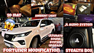 Ultimate Modified Fortuner 💯✨ JL Audio Sound System upgrade ✨✅ Fortuner Modification ✅✔️