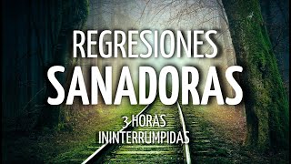 🎧3 Horas ININTERRUMPIDAS para SANAR VIDAS PASADAS a través de las REGRESIONES💫