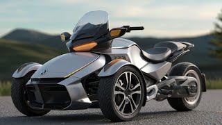 finally the new2024 Can-Am Spyder F3 A: The Ultimate 3-Wheel Touring Machine!"