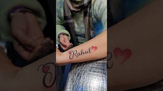 #tattoo #viral #love #music #bollywood #arijitsingh #newsong #nametattoo nametattoo