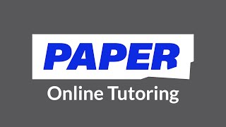 PAPER Free Online Tutoring