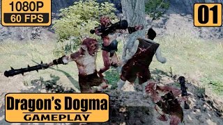 Dragons Dogma Dark Arisen  gameplay walkthrough Part 1 - Die goblin scum!