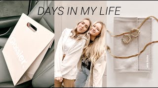 DAYS IN MY LIFE | glossier, seattle coffee shops, running errands, + ana luisa favorites!!