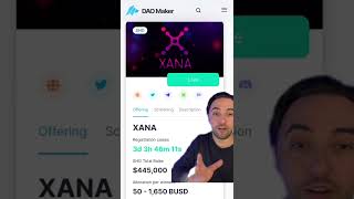 Xana crypto launch