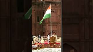 Narendra Modi with Indian flag - mera mulk mera desh mera ye vatan