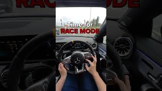 CLA45s POV fun in race mode #shorts