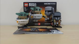 Lego Brick Heads: The Mandalorian and the Child - 75317 - Lego Review