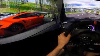 Assetto Corsa Drifting and Racing in Triple Screen - GoPro POV