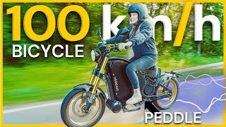 This special bicycle can easily cross 100 Kmph!🔥