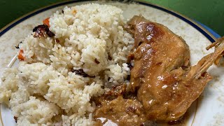 Chicken Roast with Pulao