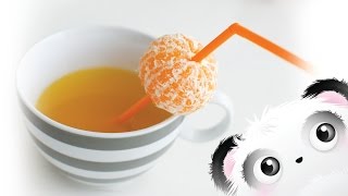 Tangerine Winter Tea Drink